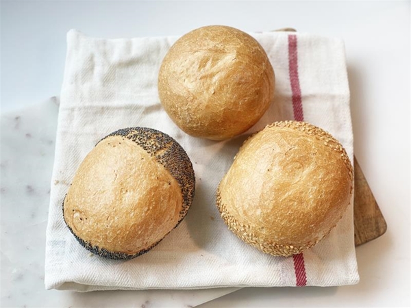 Harde bollen mix WIT&nbsp;per 6 stuks